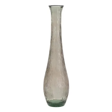 Wazon arabski z recyklingowanego szkła brązowy 25x99 cm (WYPRODUKOWANY W HISZPANII)